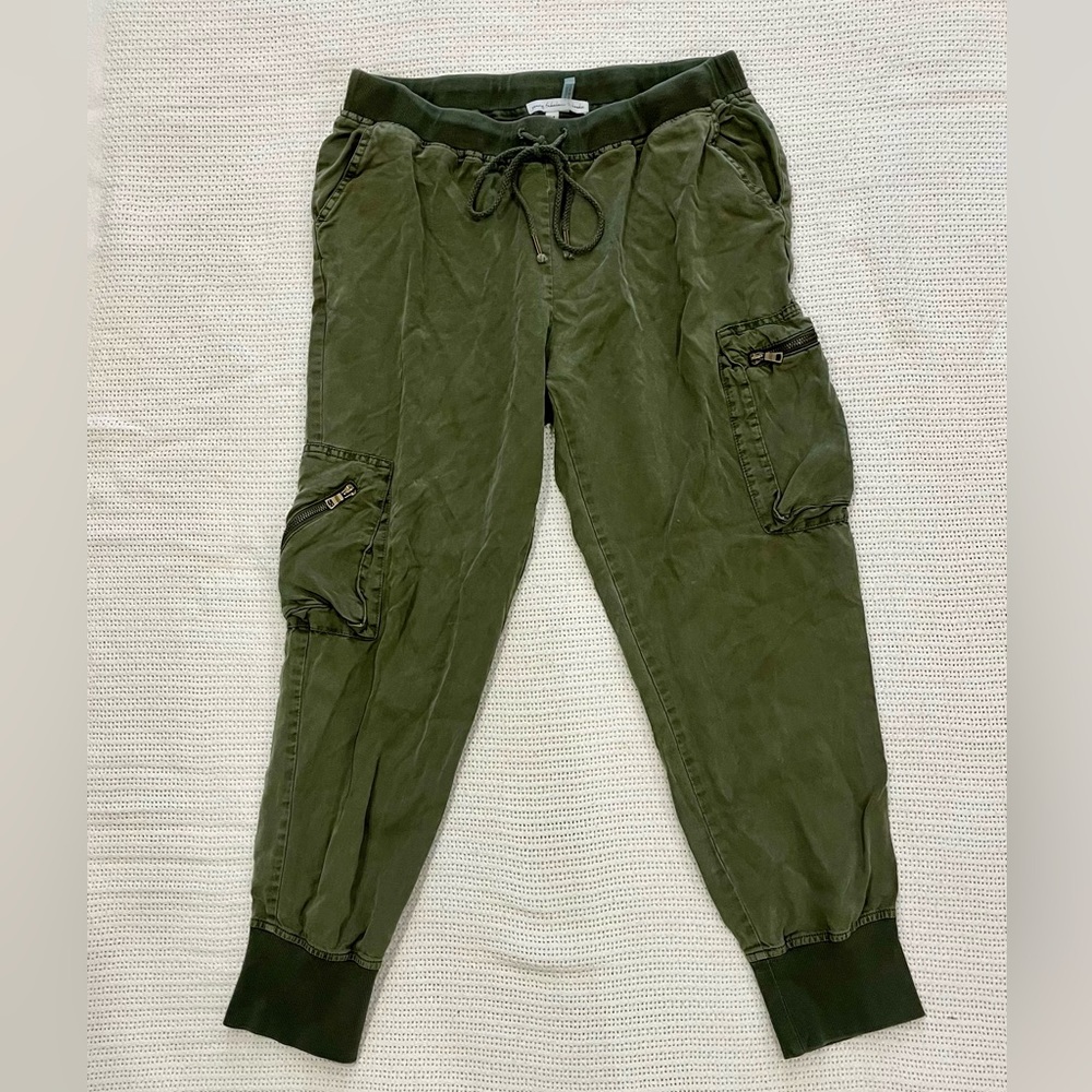 Dark Green Jogger Pants